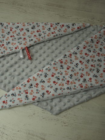 Chèche, scooter/gris