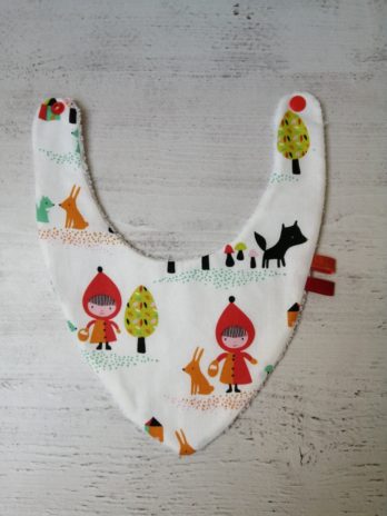 Bavoir bandana collection Petit Chaperon rouge