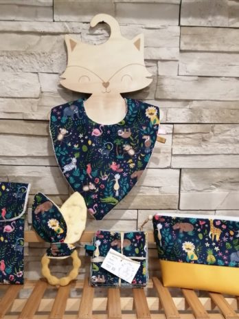 Coffret cadeau naissance, jungle